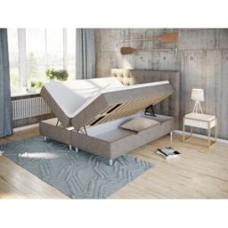 Comfort Säng Med Förvaring 180x210 Cm - Beige