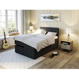 Premium Ställbar Säng 140x200 - Antracit