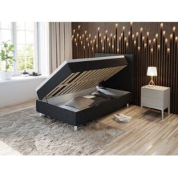 Comfort Säng Med Förvaring 120x200 - Antracit