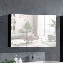 Lindadesign Speilskap 120 Cm Grå Alm