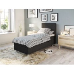 Comfort Säng Med Förvaring 90x200 Cm - Antracit