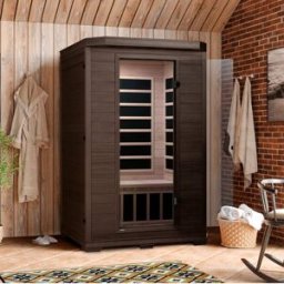 Ideal Sauna Mörk, 2 Personer
