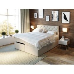 Premium Ställbar Säng 180x200 - Sand