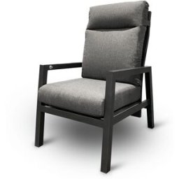 Jamaica Vilstol I Antracit Aluminium