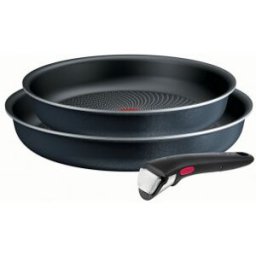 Tefal Ingenio So Light Stekpanneset, 3-Delad, Grå