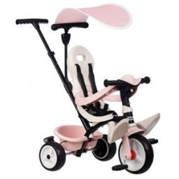 Smoby SAS Smoby Baby Balade Trehjuling, Ljusrosa