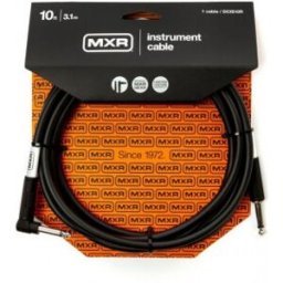 MXR Standard -Instrumentkabel Med Vinklad Kontakt 3m, Svart