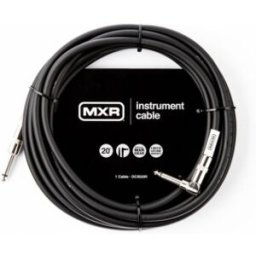MXR Standard -Instrumentkabel Med Vinklad Kontakt 6 M, Svart
