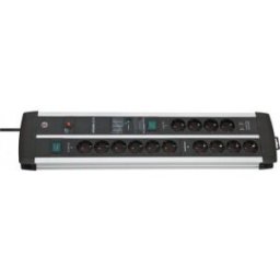 Brennenstuhl 14-Delad Grenuttag Med Usb-Portar, Överspänningsskyddad,