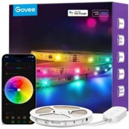 Govee Rgbic Basic Led Strip Lights -Led-Ljusslinga, Wi-Fi + Bluetooth,