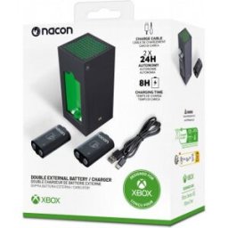 Nacon Double External Battery -Batteripaket + Laddare, Xbox