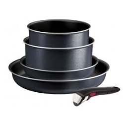 Tefal Ingenio So Light Kok- Och Stekkärlset, 5-Delar, Grå