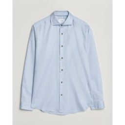 Eton Signature Oxford Shirt Light Blue