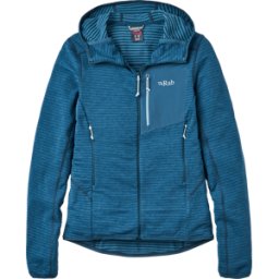 Rab Women's Ascendor Light Hoody Tempest Blue 14