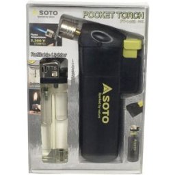 Soto Outdoors Soto Pocket Torch w/ Refillable Lighter
