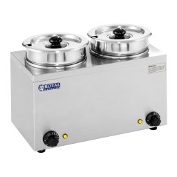 Soppstation - 2 x 3,2 liter - 400 W