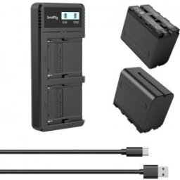 SmallRig 3823 Np-F970 Batteri + Laddare