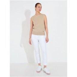 Abacus Lds Niblick Sleeveless - Light Sand, X-Large