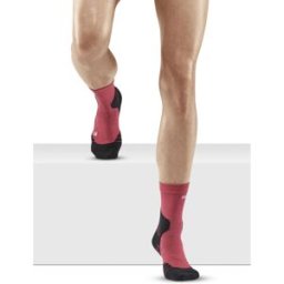 CEP Women's Hiking Light Merino Mid Cut Compression Socks Berry 40-43