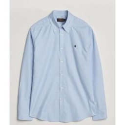 Morris Fine Oxford Shirt Light Blue