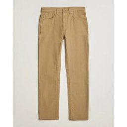 Gant Regular Fit Soft Twill 5-Pocket Pants Light Taupe