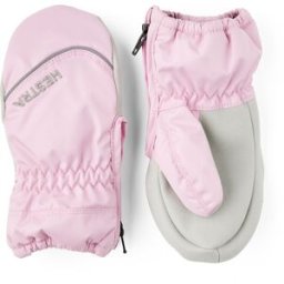 Hestra Baby's Zip Light Mitt Pink 3