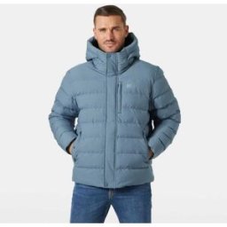 Helly Hansen Herr Alby Fodrad Jacka Marinblå 2XL Light Cyan Blå2XL