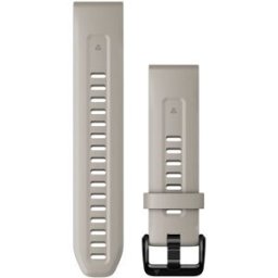 Garmin Quickfit 20 mm Light Sand Silicone Strap 010-13102-04