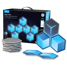 Govee Glide Hexagon Light Panels Ultra Smart Vägglampa, 7-Pack