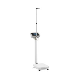 Digital personvåg - För längd och vikt - Rostfritt stål - 180 kg