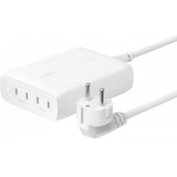 Belkin Boostcharge Pro 4-Port Usb-C Gan 200 W Nätaggregat, Svart
