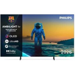 Philips 77OLED810/12 4K Ambilight Google TV Demo Grå