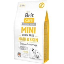 Brit Care Mini Grain Free Hair & Skin Torrfoder Till Hund 2 kg