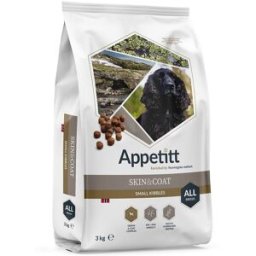 Appetitt Dog Skin & Coat Small Torrfoder Till Hund 3 Kg