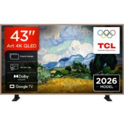 TCL 43" A400 Pro – 4k Qled Google Tv