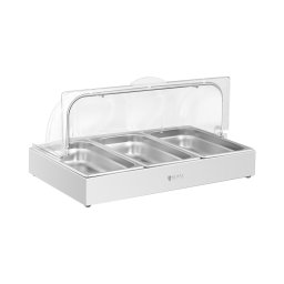 Buffédisplay - 3 x 2,6 L - Royal Catering - 535 x 335 x 250 mm