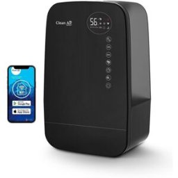 Clean Air Optima Luftfuktare med joniserare CA-607B Smart svart