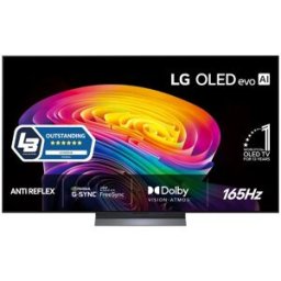 LG OLED48C64LA evo AI 4K Smart TV 2026 Svart