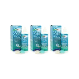 SOLOCARE AQUA 3 x 360 ml med linsetuier