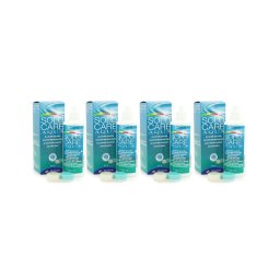 SOLOCARE AQUA 4 x 360 ml med linsetuier