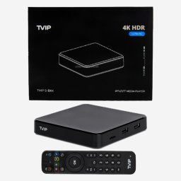 TVIP S-Box 605 SE HD Box Android o Linux 4K Med WiFi 2,4/5 GHz