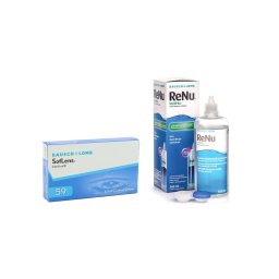 SofLens 59 (6 linser) + ReNu MultiPlus 360 ml med linsetui