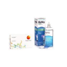 Proclear Compatibles Sphere CooperVision (6 linser) + ReNu MultiPlus 360 ml med linsetui