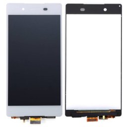 Sony Xperia Z3+ Skärm med LCD Display Glas - Vit