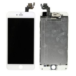 iPhone 6 Plus komplett LCD skärm med smådelar - Vit