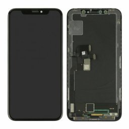iPhone X OLED Skärm Display med Glas - Livstidsgaranti - Svart