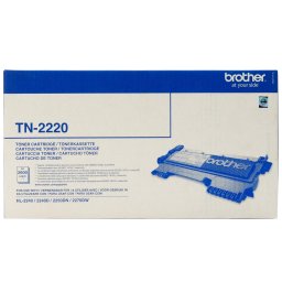 Brother TN-2220 Svart. 2600 sidor