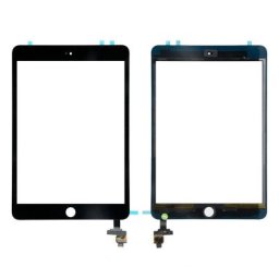 iPad Mini 3 Glas & Digitizer med tejp - Svart