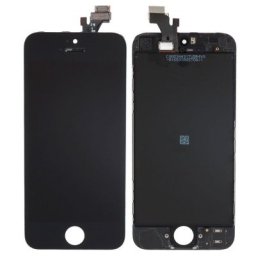 iPhone 5 Original Skärm med LCD Display Glas För Skärmbyte - Svart