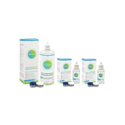 Solunate Multi-Purpose 400 ml + 2 x 50 ml med linsetuier